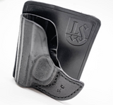 Aker Rear Pocket Black Leather Holster *ON SALE*